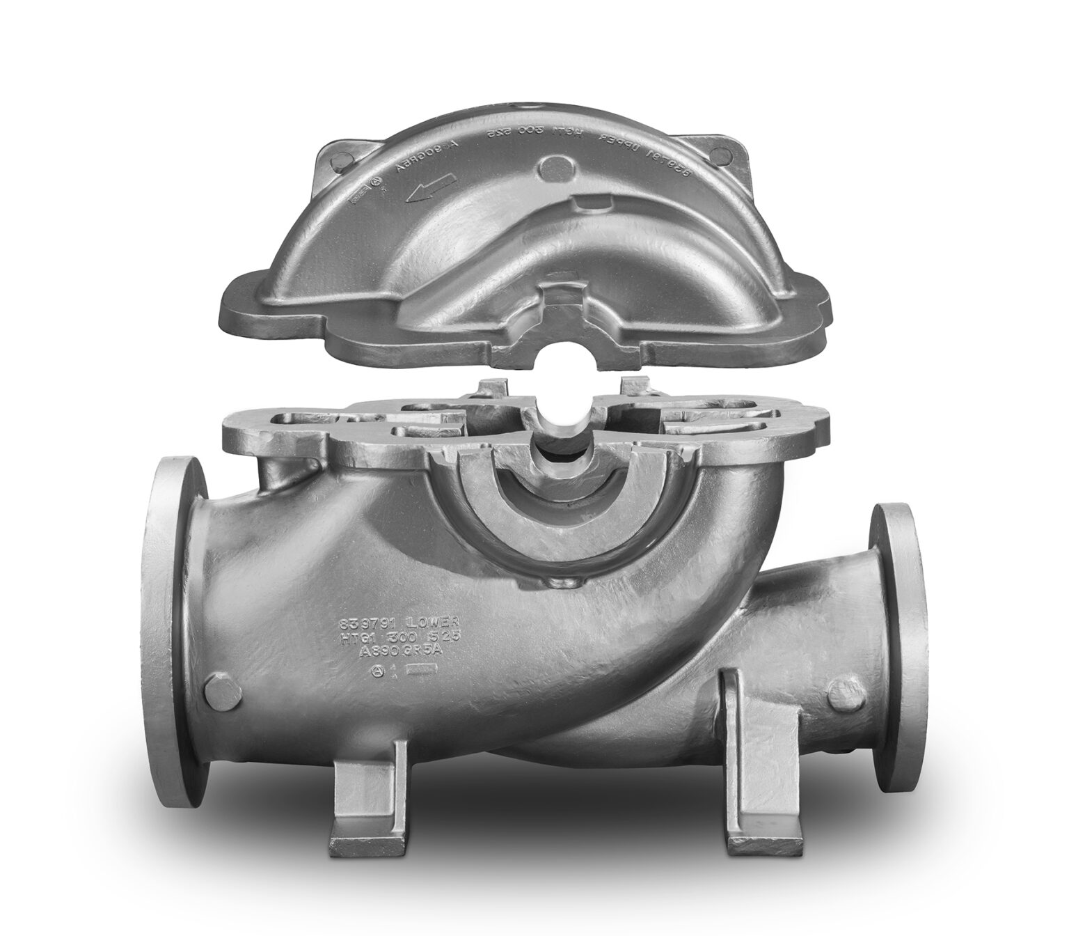 Upper/Lower Split Body Casing - Ampo Foundry